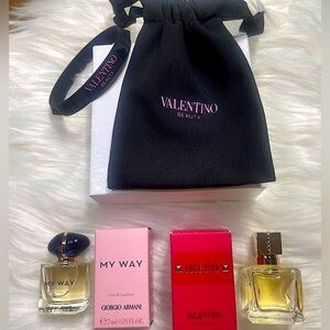 ❤️Valentino Voce Viva parfum w/Valentino bracelet➕ Giorgio Armani My way parfum💖